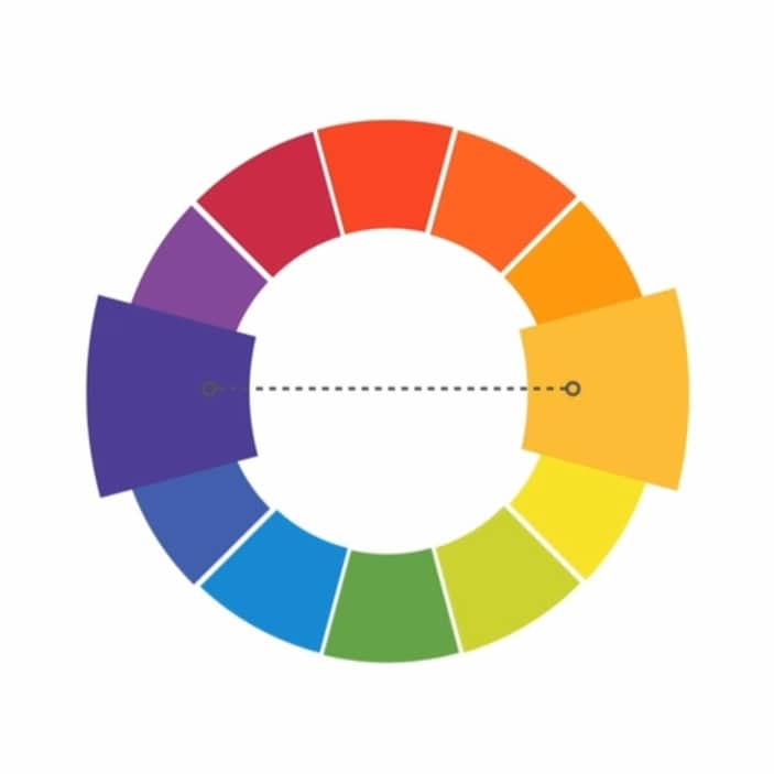 Color Theory for Designers - Understand Material Design Colors 12 Complementary color
