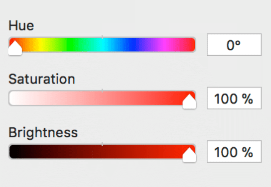 Color Theory for Designers - Understand Material Design Colors 6 hue saturation brightness