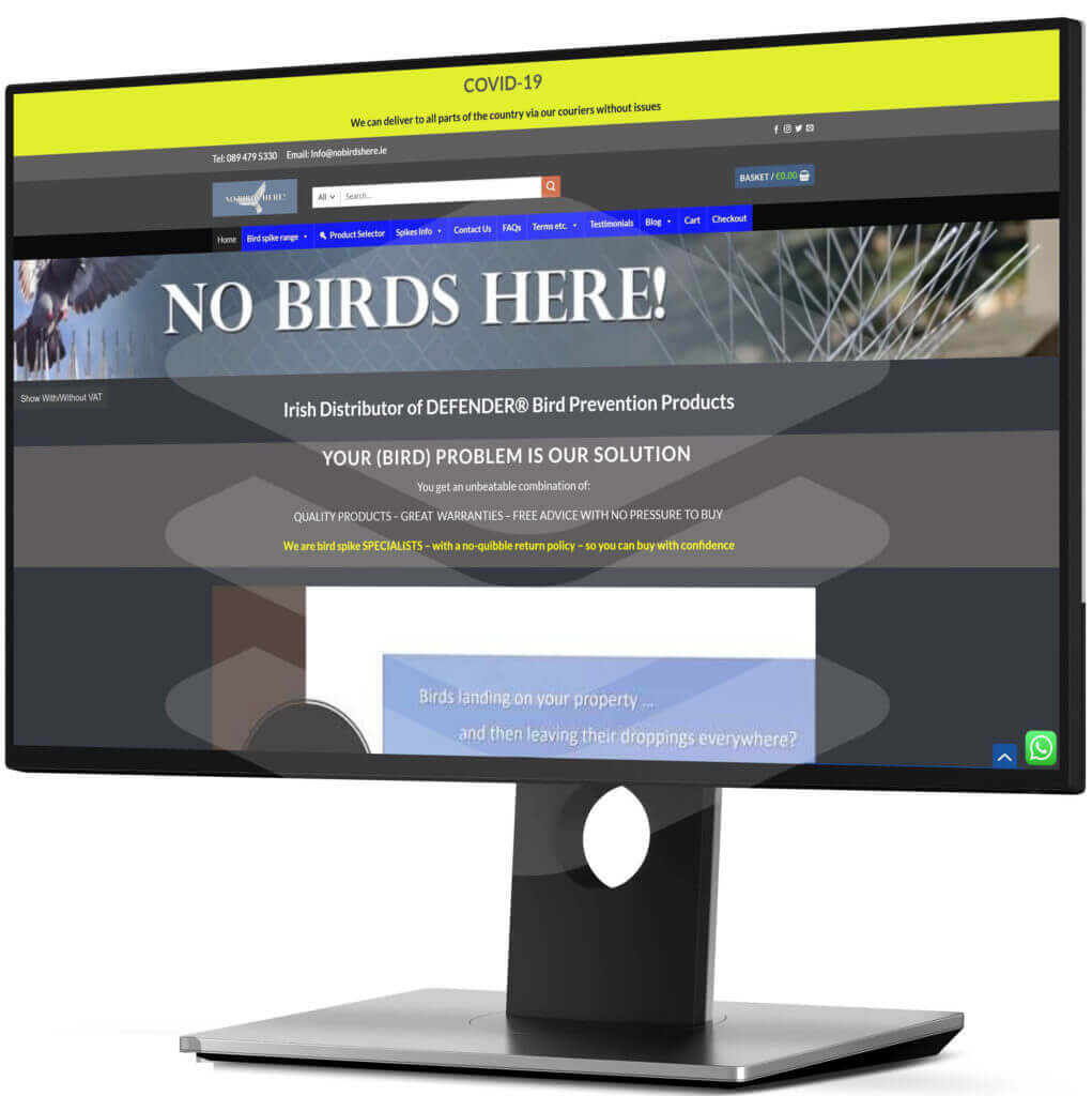 No Birds Here 2 nobirdshere.ie 2 - WebPlover